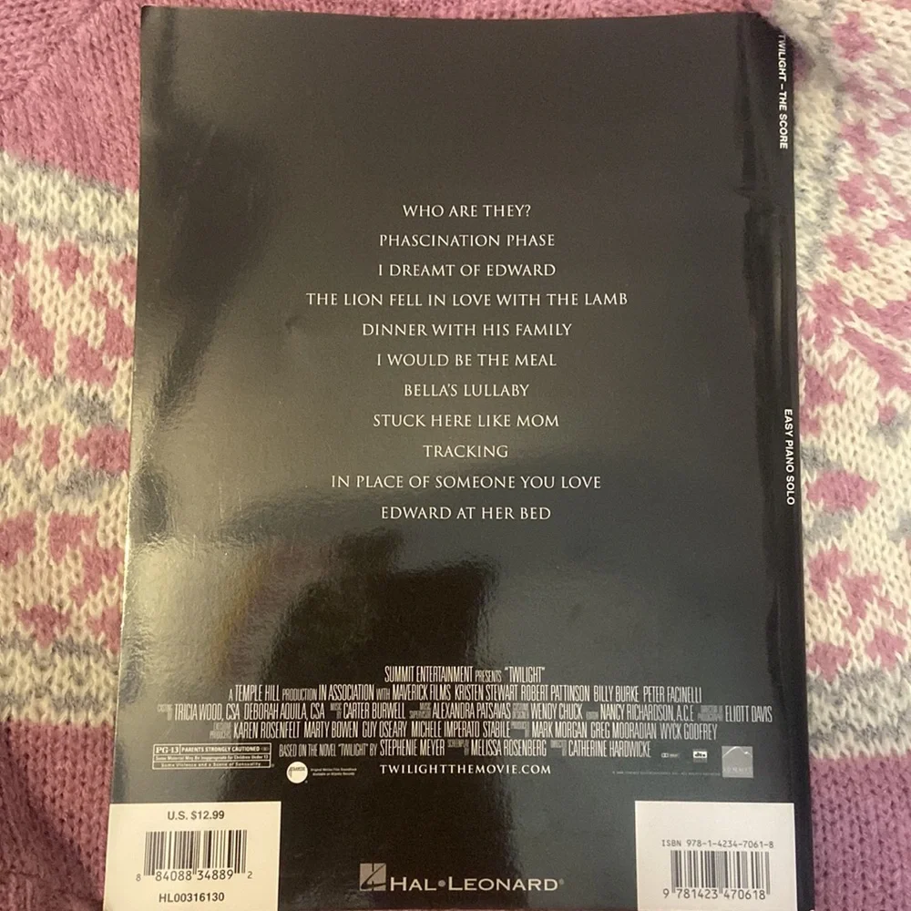 Twilight the score book - Picture 3 of 6